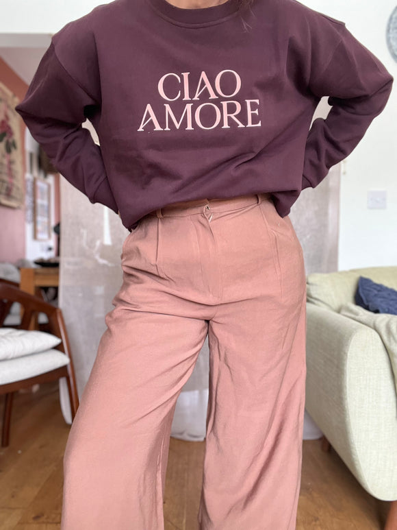 Grace & Mila Sigil Ciao Amore Sweatshirt