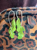 Salsa drop earrings ~ manzana