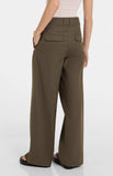 Yaya Cargo Wide leg trousers ~ Army Green
