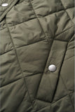 Ilse Jacobsen Beat01 Quilted Vest ~ Army Green