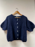 Puff sleeve Summer Knit - Navy