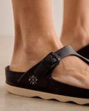 Women's Aqua Praia Water Flip-Flops Black
