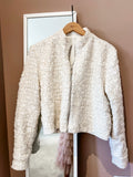 Everyday Style Story ~ Coco Bomber ~ Ivory Sequin