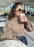 Everyday Style Story Chapter9 ~ Marisa Puff Sleeve Sweatshirt ~ Mushroom