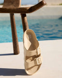 Women's Aqua Buye Water Flip-Flops Beige