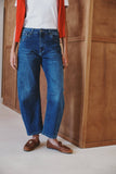Livia Barrel Crop Jeans