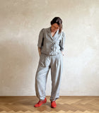 Everyday Style Story ~ Lucia Short Jacket ~ Black Pinstripe