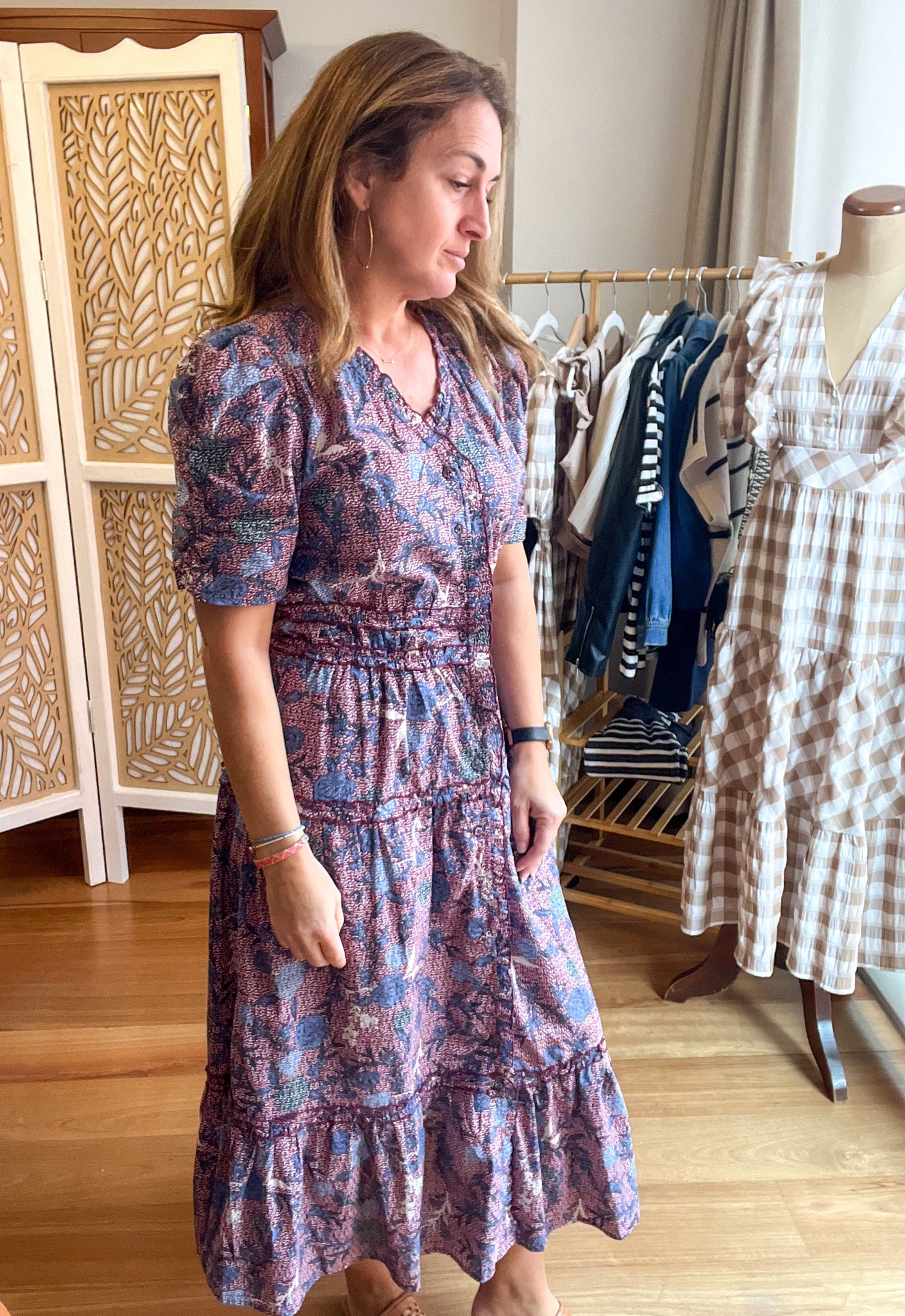 Saint Tropez Olea Dress ~ – Story Style Port Tawny Everyday