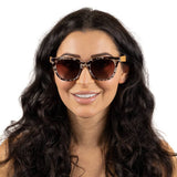 LILA GRACE IVORY TORTOISE l Sunglasses l Graduated Brown Lens l White Maple Arms