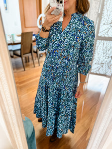 Saint Tropez Eda Maxi dress ~ Cashmere Blue