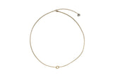 Nathalia Long Chain Necklace Gold