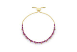 Harmony Ruby Gold Bracelet