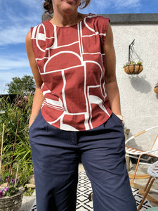 Everyday Style Story ~ Verano25 ~ Alba Top ~ Terracotta