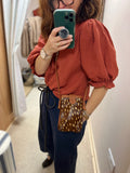 Handmade leather Crossbody bag ~ Bambi with wallet