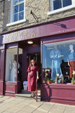 Everyday Style Story ~ Amalia Midi Linen Dress ~ Bordeaux