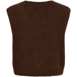Marta Marlene  Mohair Vest ~ Chocolate