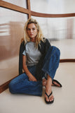 Milore Barrel Jeans ~ Indigo blue