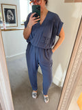 Everyday Style Story ~ Utility Jumpsuit ~ Indigo