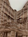 Everyday Style Story ~ Maria Tie Back Dress ~ coffee stripe