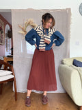 Grace & Mila Plisse Pleated Skirt
