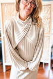 Everyday Style Story Primavera Edit.1.24 ~ Olivia Slouch Sweater ~ Oatmeal