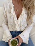 Everyday Style Story ~ Luna Sleeveless Shirt ~ Linen Bordeaux
