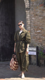 Pilar Cargo Shacket ~ Deep Olive