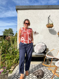 Everyday Style Story ~Verano25~ Camila Linen pants ~ Navy