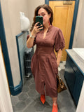 Everyday Style Story Chapter9 ~ Amalia Midi Dress ~ Cocoa Truffle