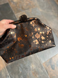 ESS Almeja Leather Clutch ~ Flash Cow