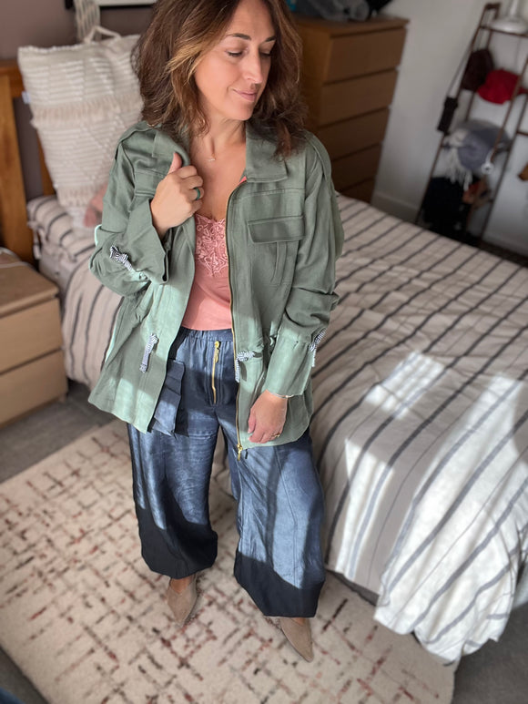 Everyday Style Story Primavera25 ~ Emilia Utility Jacket ~ Verde