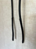 Hand-made leather wrap belt ~ Cafe