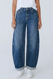 Sasa Barrel Jeans ~ Midnight wash