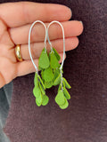 Salsa drop earrings ~ manzana