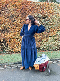 Everyday Style Story ~ Otono.24 ~ Martina Dress ~ Navy Needlecord