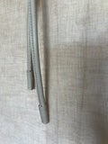 Hand-made leather capped belt ~ Biege