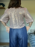 Everyday Style Story Chapter9 ~ Marcela Sequin Blouse ~ Rose