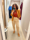 Emilia Barrel Pants ~ Golden Sand