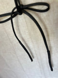 Hand-made leather wrap belt ~ Cafe