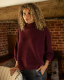 CHALK Vicki Jumper ~ Merlot