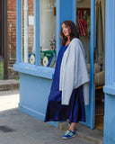 CHALK Harlow Satin Dress ~ Navy