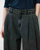 Grace & Mila John Wide Leg Denims ~ Black Washed