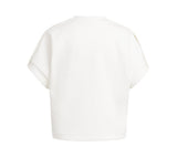 Yaya Sleeveless sweatshirt ~ Off-White