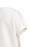 Yaya Sleeveless sweatshirt ~ Off-White