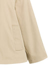 Yaya A-line Cape Trench coat ~ Grey Green