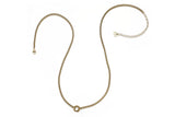 Nathalia Long Chain Necklace Gold