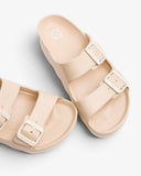 Women's Aqua Buye Water Flip-Flops Beige