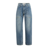 Yaya Cargo Jeans ~ Blue denim