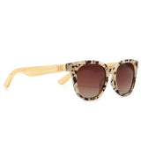 LILA GRACE IVORY TORTOISE l Sunglasses l Graduated Brown Lens l White Maple Arms
