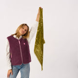 Small scarf in 100% wool Alice - Khaki